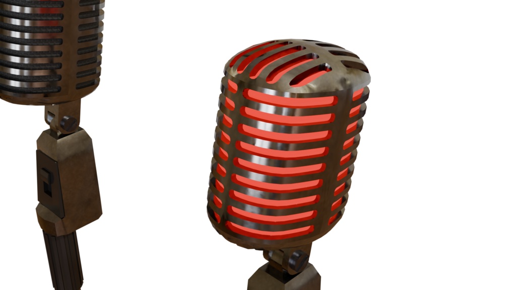 【3DCG】骸骨マイク
