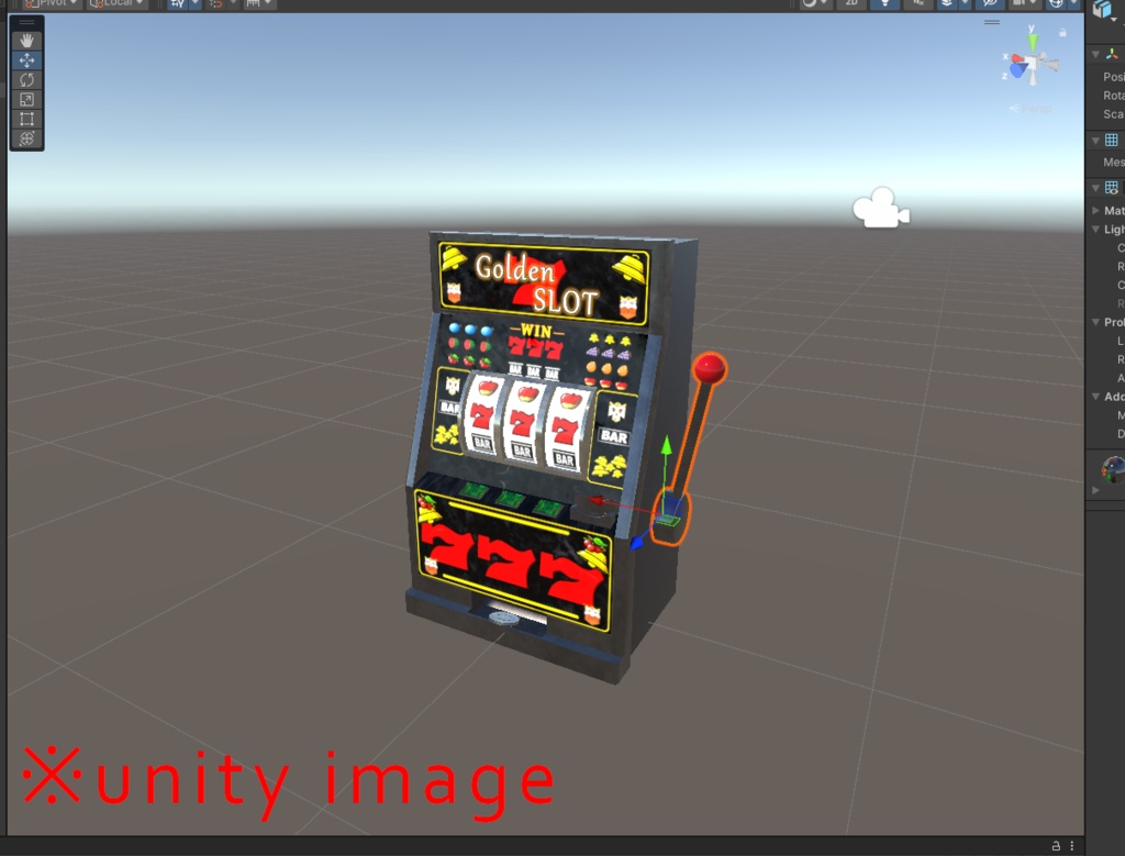 【3DCG】カジノ スロットマシン