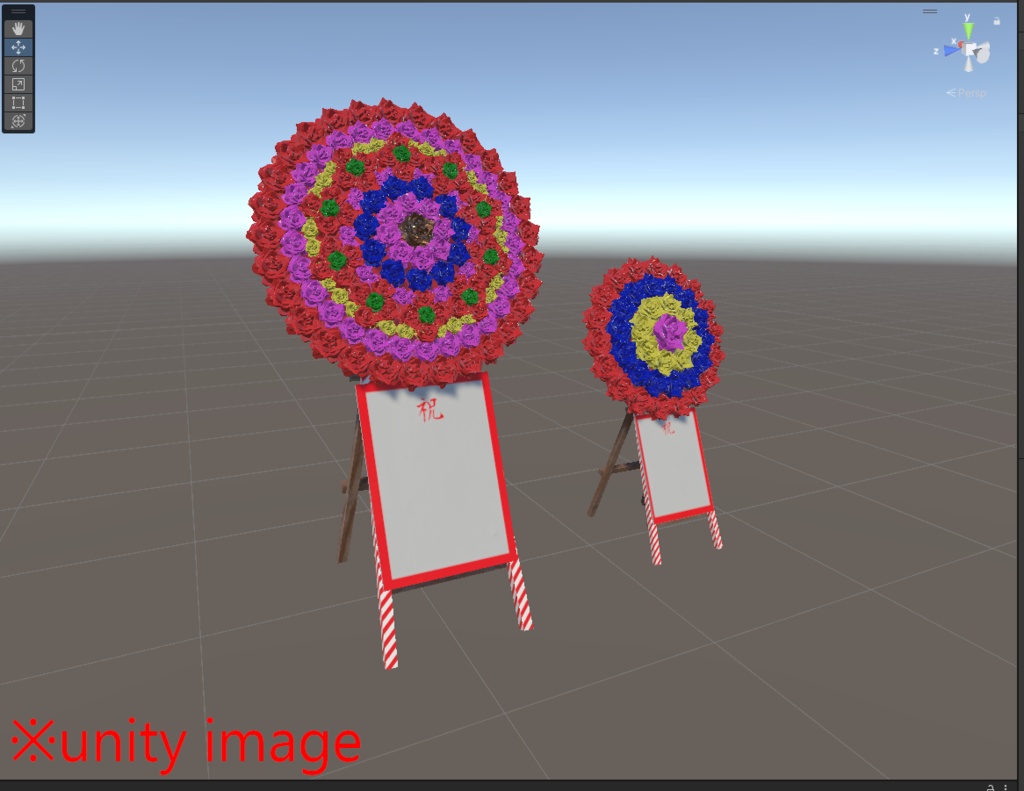 3DCG【hanawa】花輪
