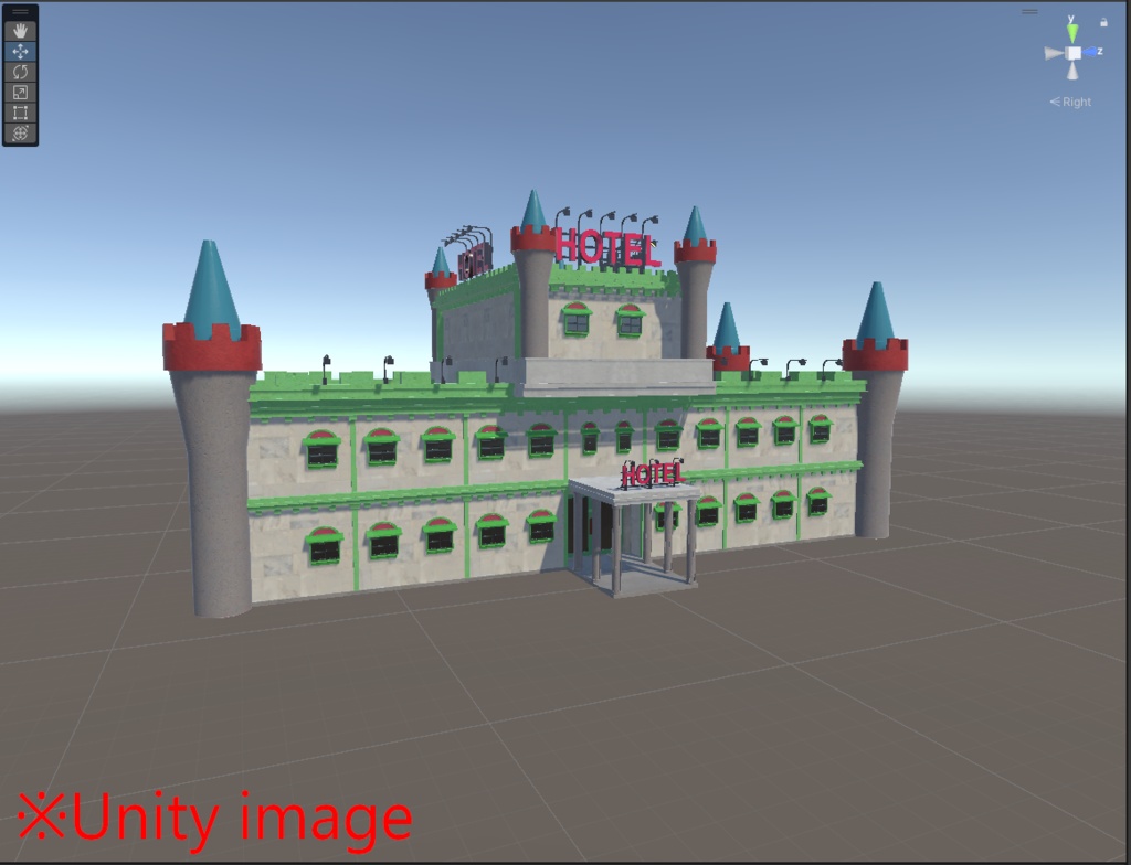 【3DCG】レトロラブホテル