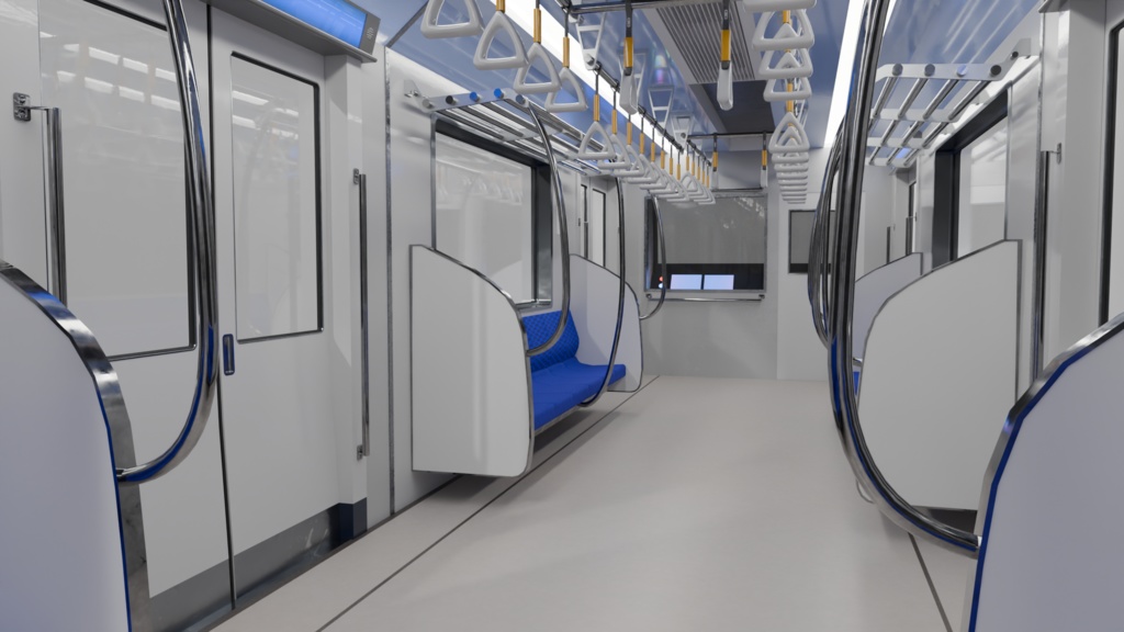 【3DCG】列車/電車モデル