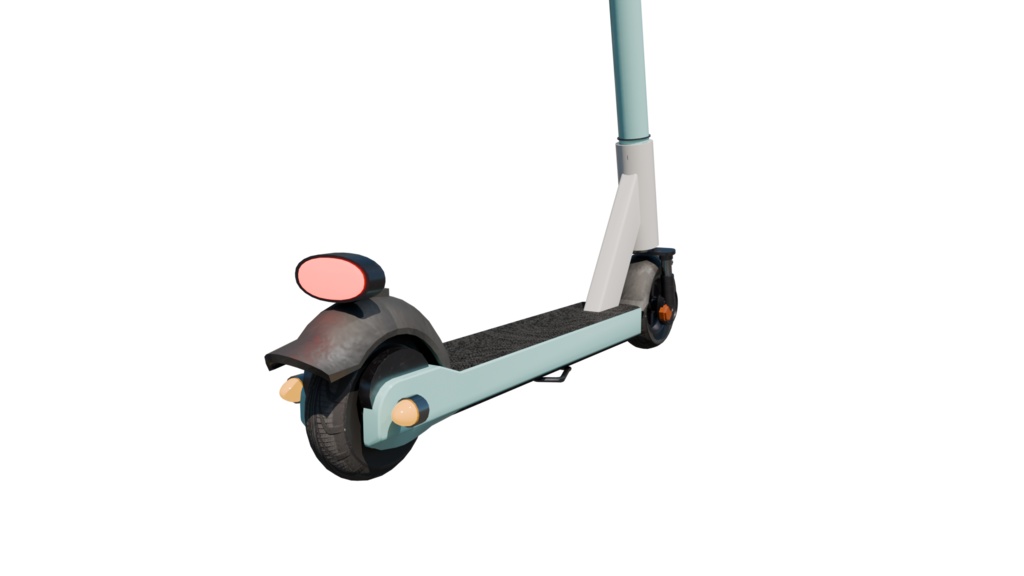 【3DCG】電動スクーター