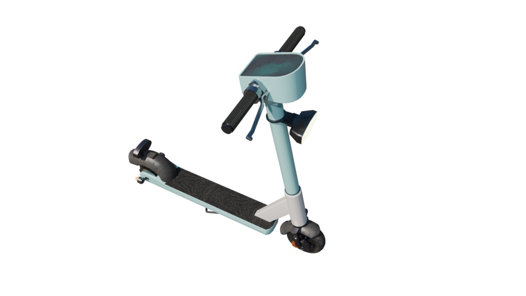 【3DCG】電動スクーター