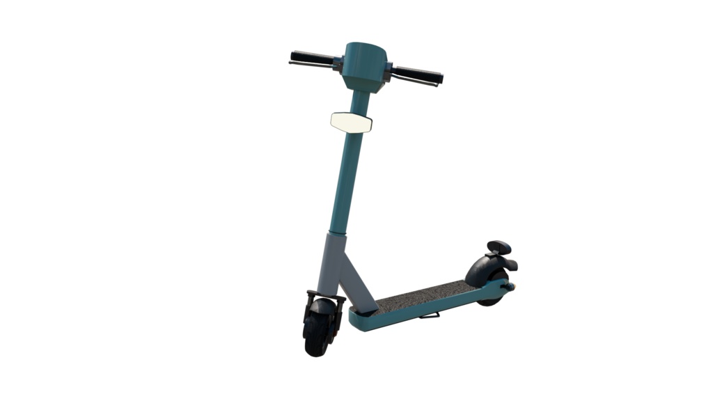 【3DCG】電動スクーター