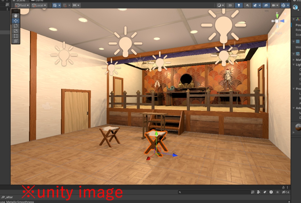 【3DCG】お祓い堂