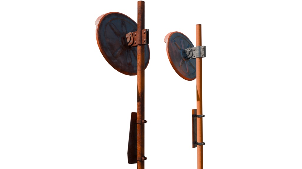 【3DCG】道路交通標識セット