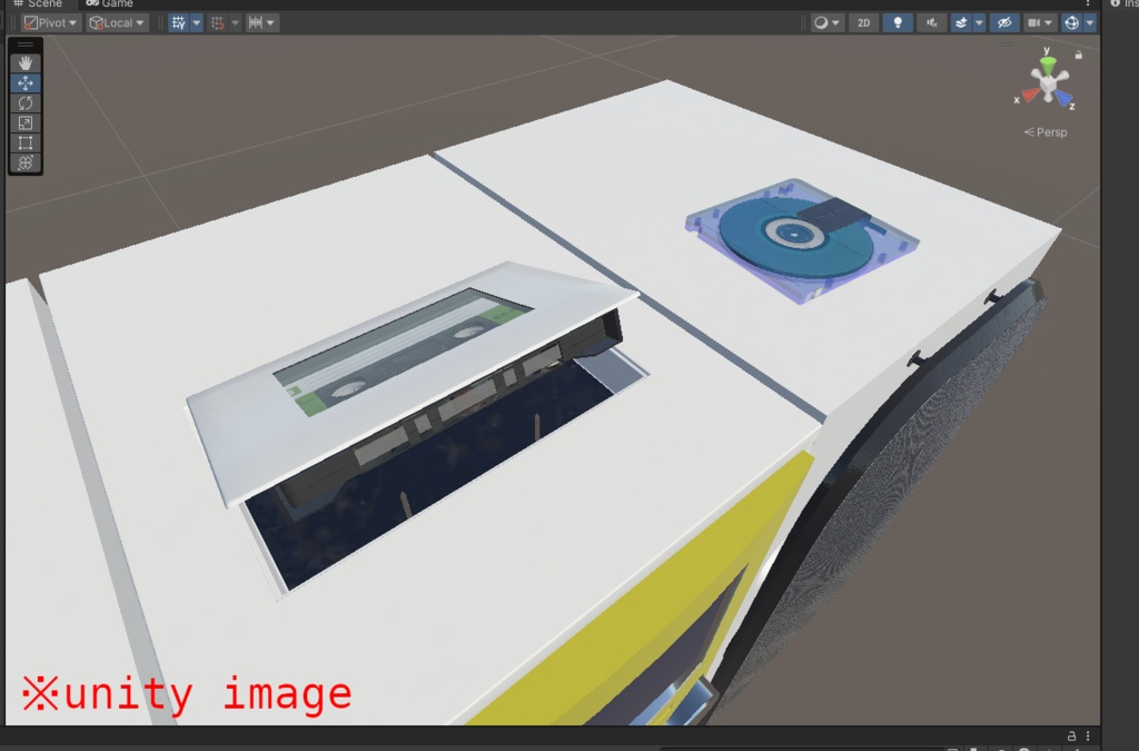 【3DCG】オーディオコンポ