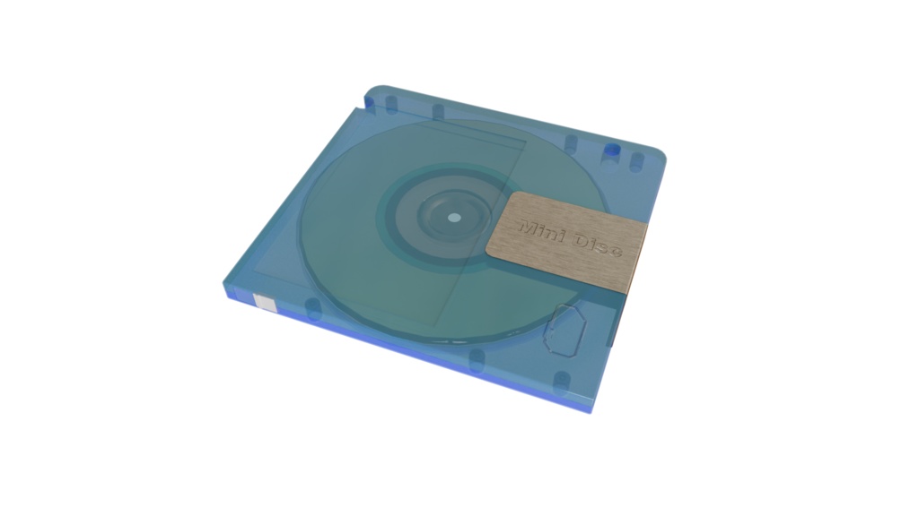 【3DCG】オーディオコンポ