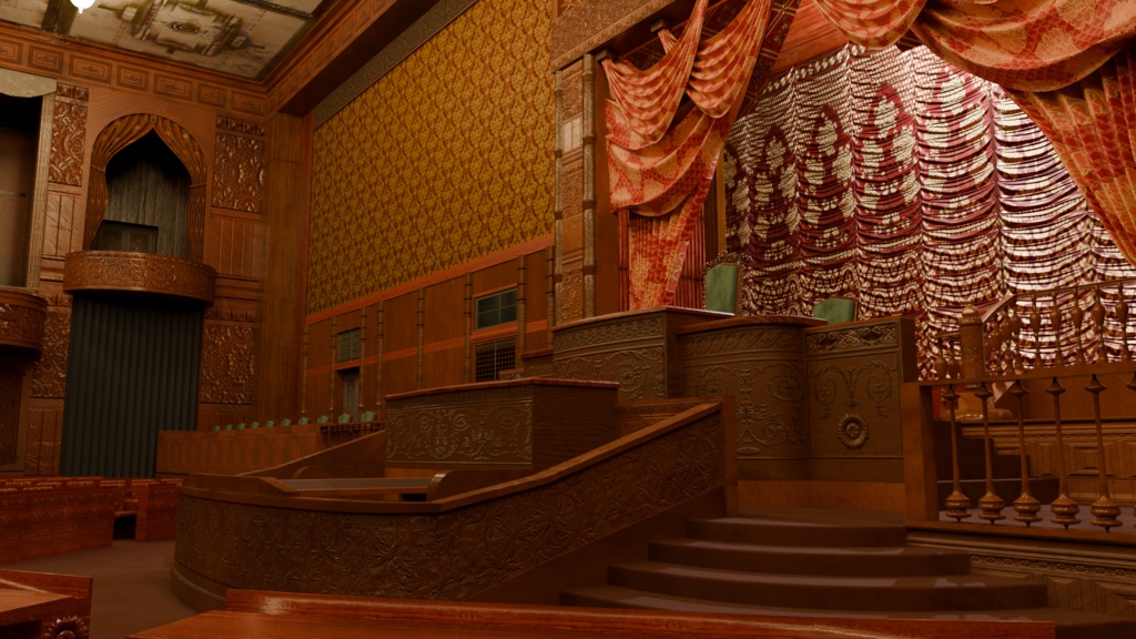 【3DCG】本会議場