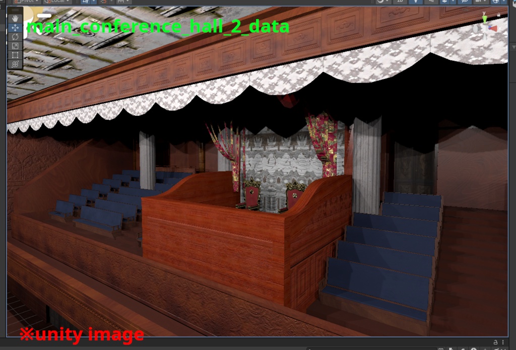 【3DCG】本会議場