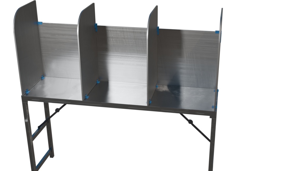 【3DCG】投票所オブジェクト