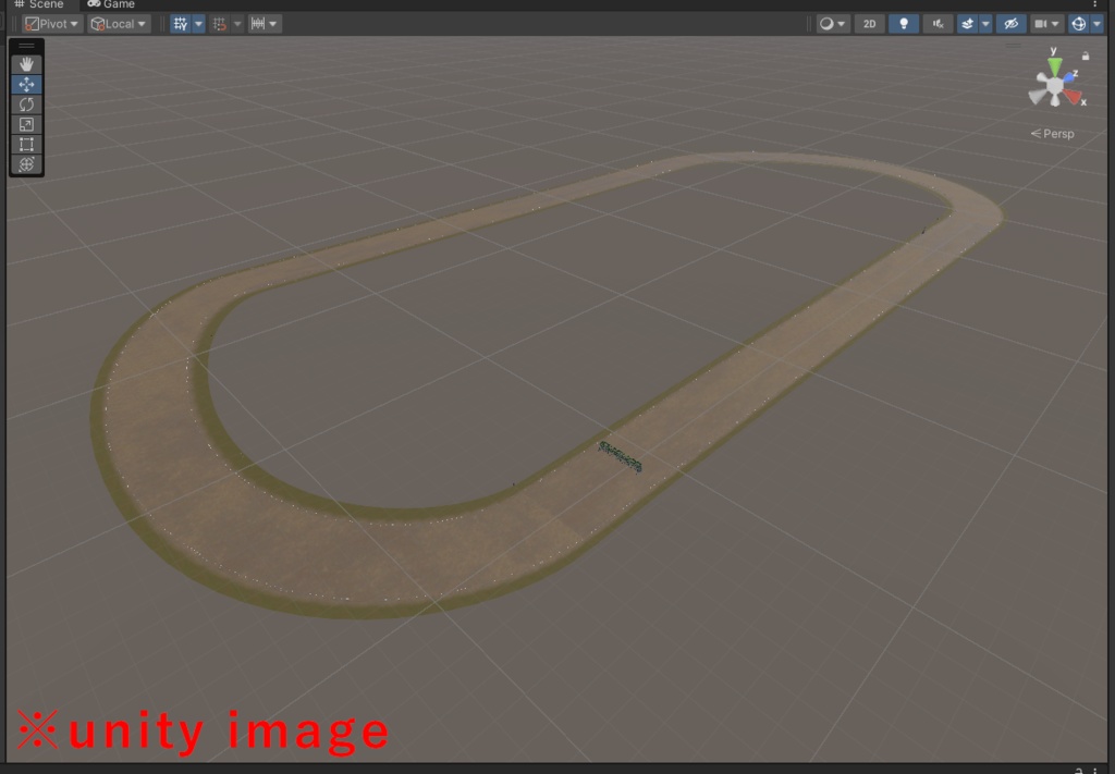 【3DCG】競馬場ゲートモデル