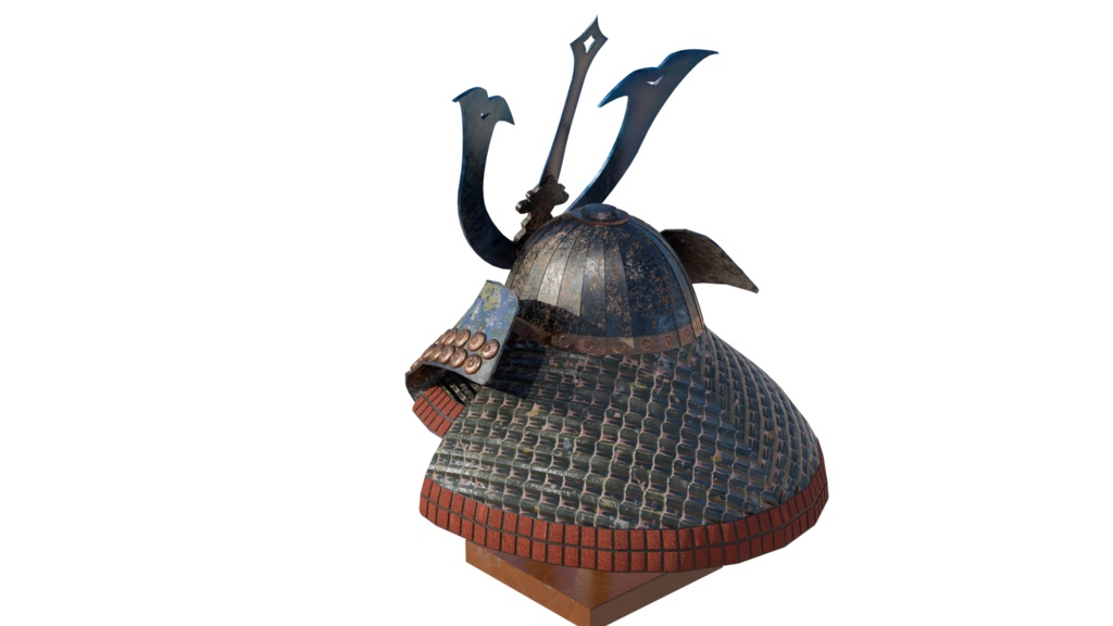 【3DCG】兜/五月人形