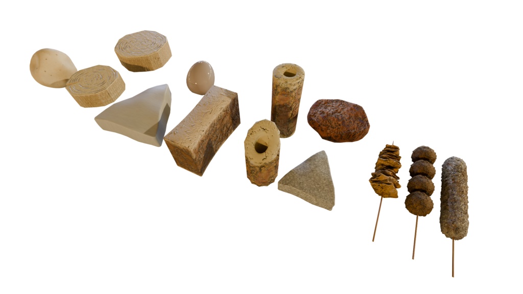 【3DCG】おでん屋台