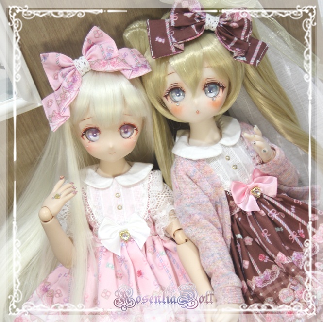 Mdd Sdm通用 ドール服 ワンピース ソックス 3点セット キャンディハウス Rosenliadoll Booth