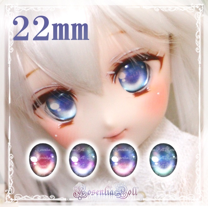 22mm ドールアイ グラスレジンアイ キャンディ Rosenliadoll Booth