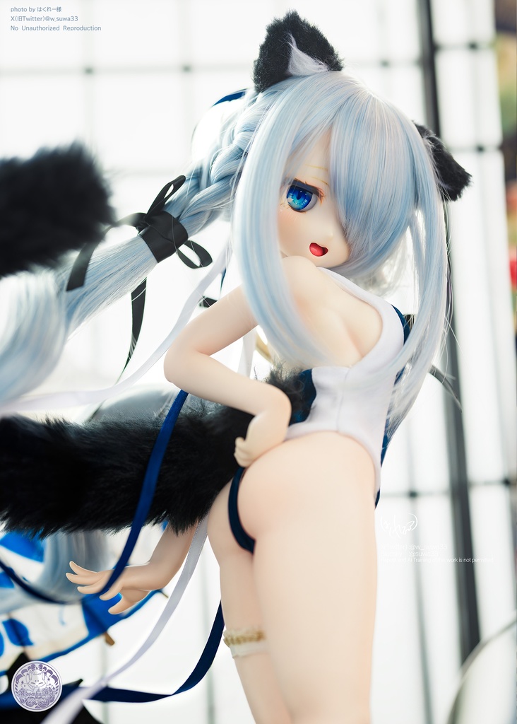 「かぐら水泳部」~2WAY水着~ MDD・SDM通用 ドール服 和風水着 8点セット