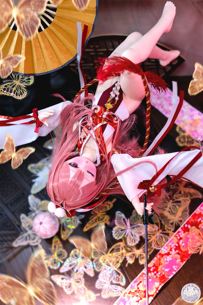 「かぐら水泳部」~2WAY水着~ MDD・SDM通用 ドール服 和風水着 8点セット