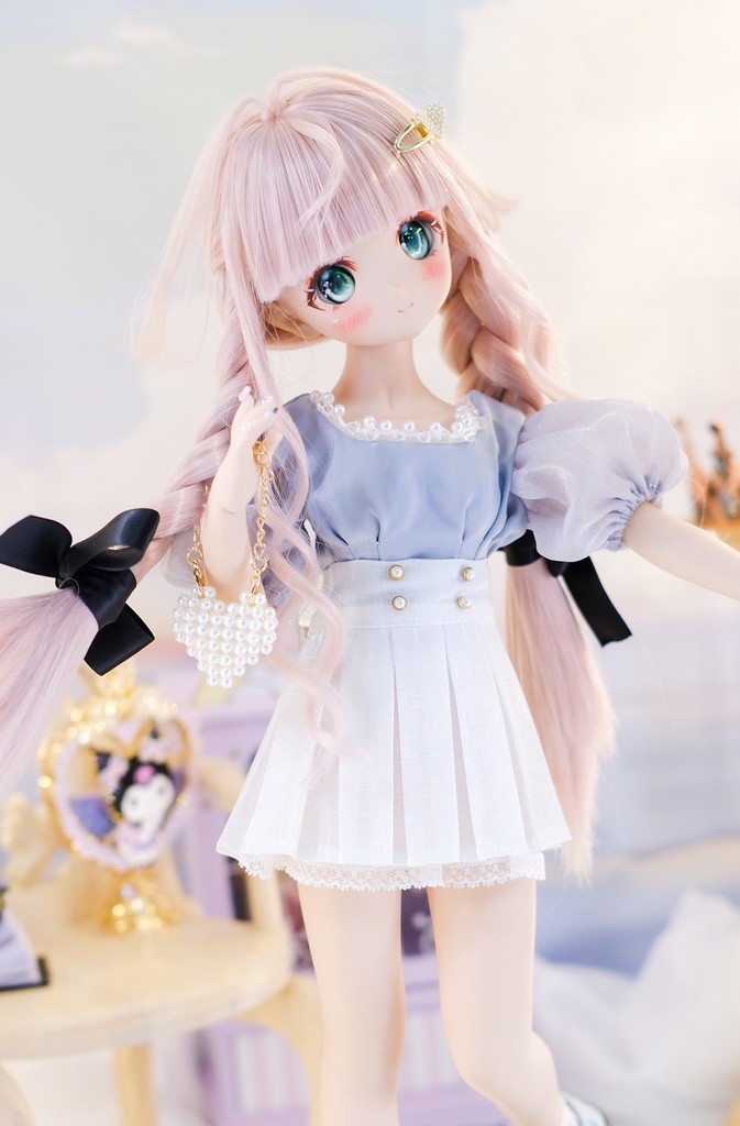 「真珠ビーナス」MDD・SDM通用 ドール服 5点セット