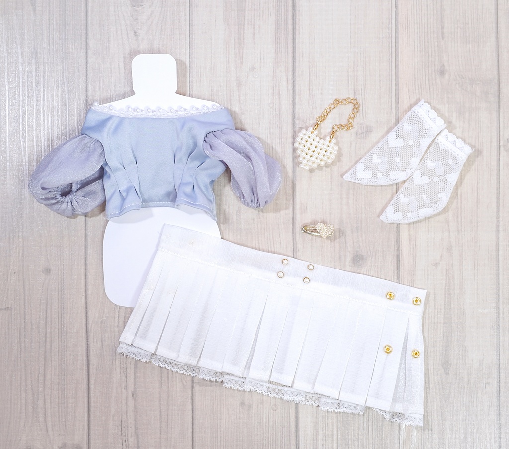 「真珠ビーナス」MDD・SDM通用 ドール服 5点セット