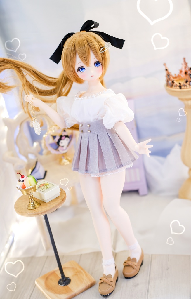 「真珠ビーナス」MDD・SDM通用 ドール服 5点セット
