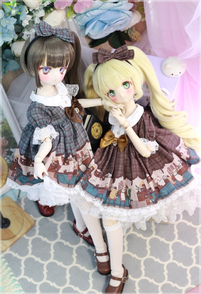 ハンドメイ】 VOLKS - ドルフィードリーム MDD衣装 雪追いウサギ 水色の通販 by くるみshop|ボークスならラクマ かんたんラ