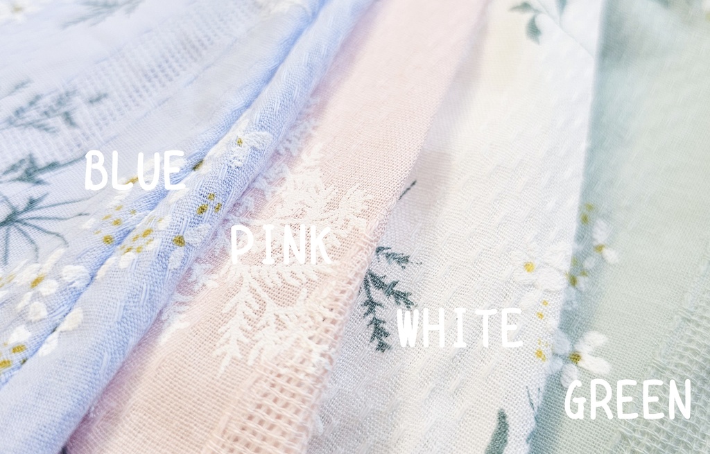 「ブロッサムミューズ」MDD・SDM通用 ドール服 日常スカート 4点セット