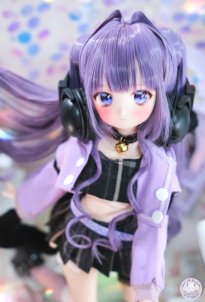 「にゃんぽんぽん♡すとりーと」MDD・SDM通用 ドール服 ワンピース ソックス 8点セット