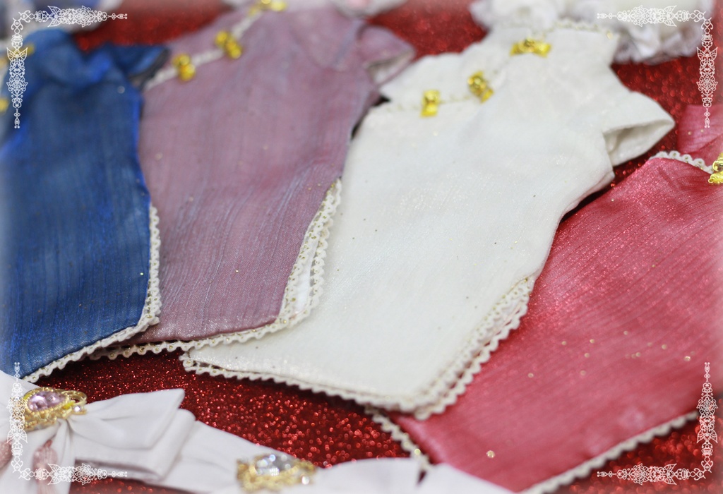 【予約】「中華小娘」MDD・SDM通用 ドール服 チャイナドレス 6点セット