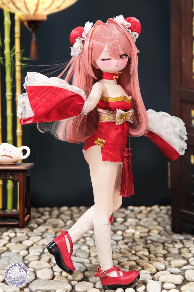 「瑠璃香」MDD・SDM・1/4サイズ通用 ドール服 8点セット