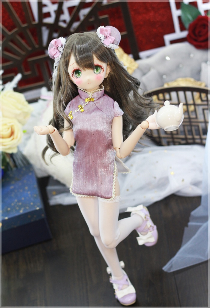 【予約】「中華小娘」MDD・SDM通用 ドール服 チャイナドレス 6点セット