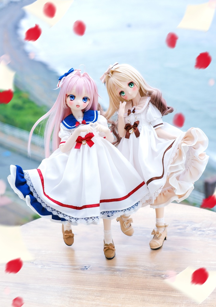 「ハニーレター・ブリーズ」MDD・SDM通用 ドール服 4点セット