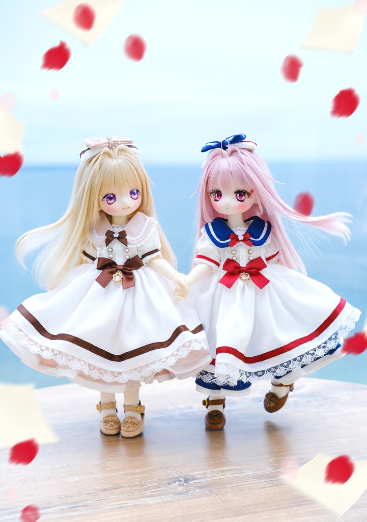 「ハニーレター・ブリーズ」幼SD・Tinyfox・1/6通用 ドール服 4点セット