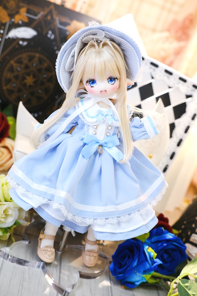 「フラワーレター」幼SD・Tinyfox・1/6通用 ドール服 4点セット