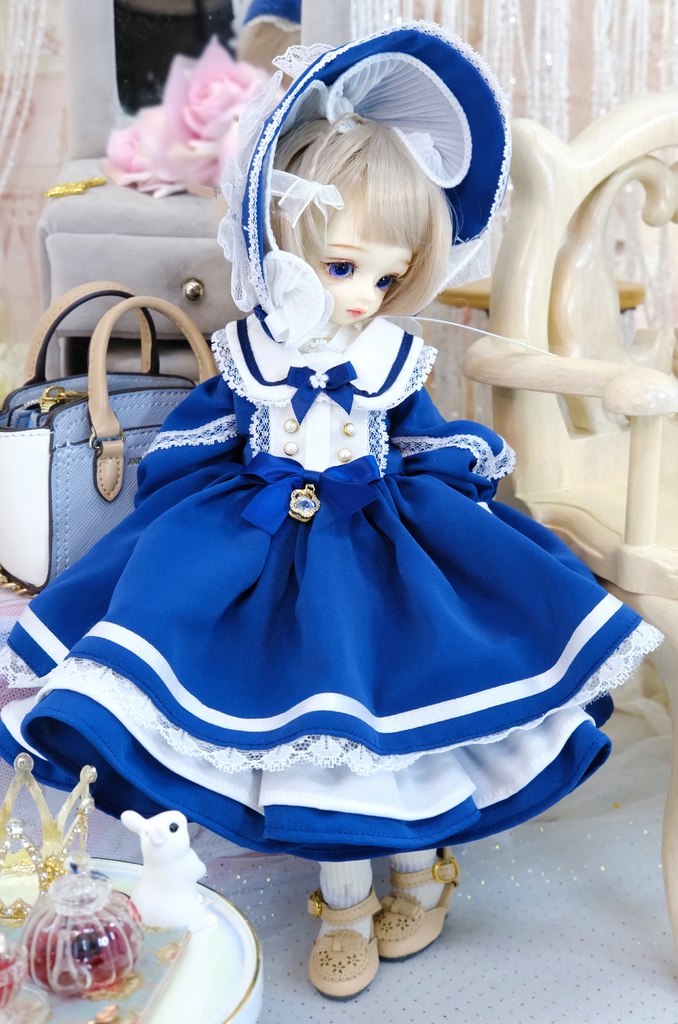 「フラワーレター」幼SD・Tinyfox・1/6通用 ドール服 4点セット