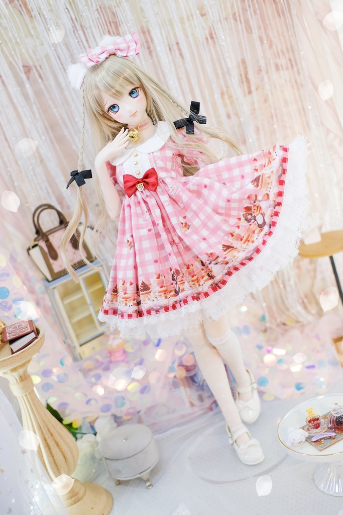 「甘々猫チョコ」DD・SD・1/3サイズ通用 ドール服 6点セット