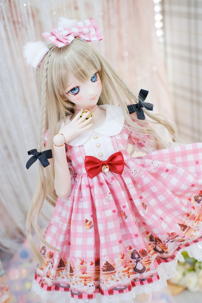 「甘々猫チョコ」DD・SD・1/3サイズ通用 ドール服 6点セット
