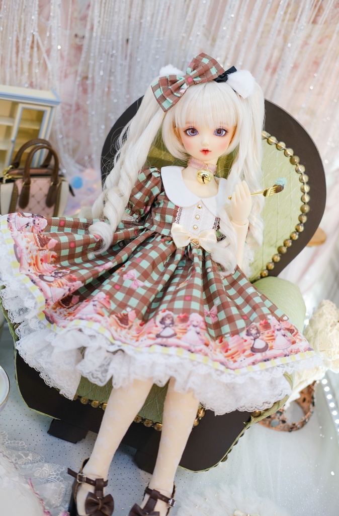 「甘々猫チョコ」DD・SD・1/3サイズ通用 ドール服 6点セット