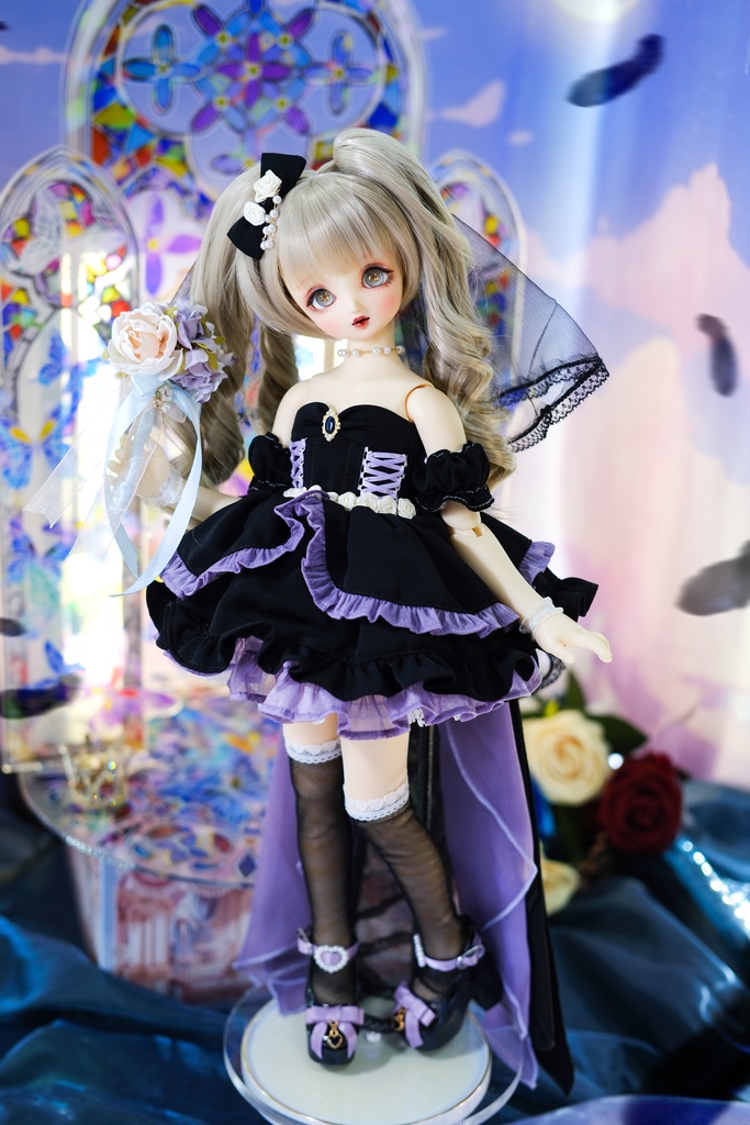 「零時のシラトリ」MDD・SDM・1/4サイズ通用 ドール服 10点セット