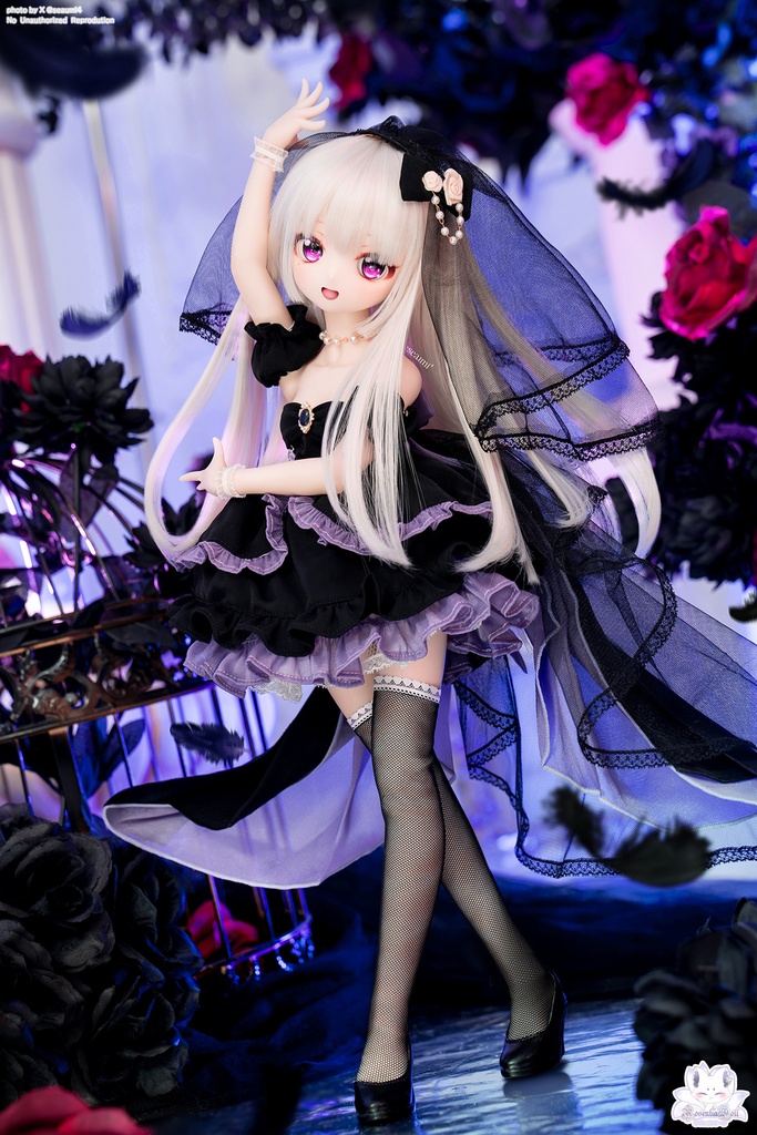 「零時のシラトリ」MDD・SDM・1/4サイズ通用 ドール服 10点セット