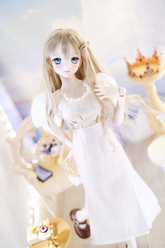 「真珠ビーナス」DD・SD通用 ドール服 5点セット