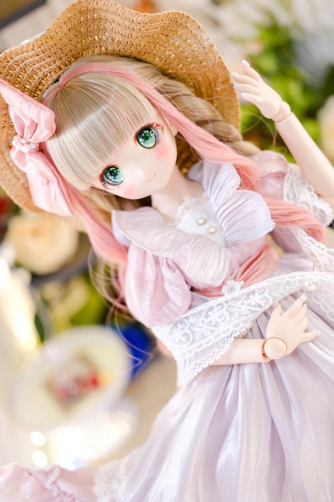 「山茶花のささやき」/~エッセンシャルver.~ MDD・SDM通用 ドール服 8点セット