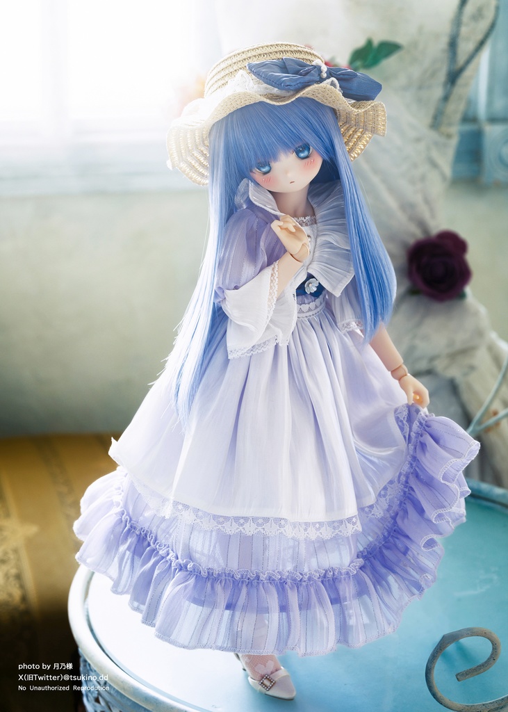 「山茶花のささやき」/~エッセンシャルver.~ MDD・SDM通用 ドール服 8点セット