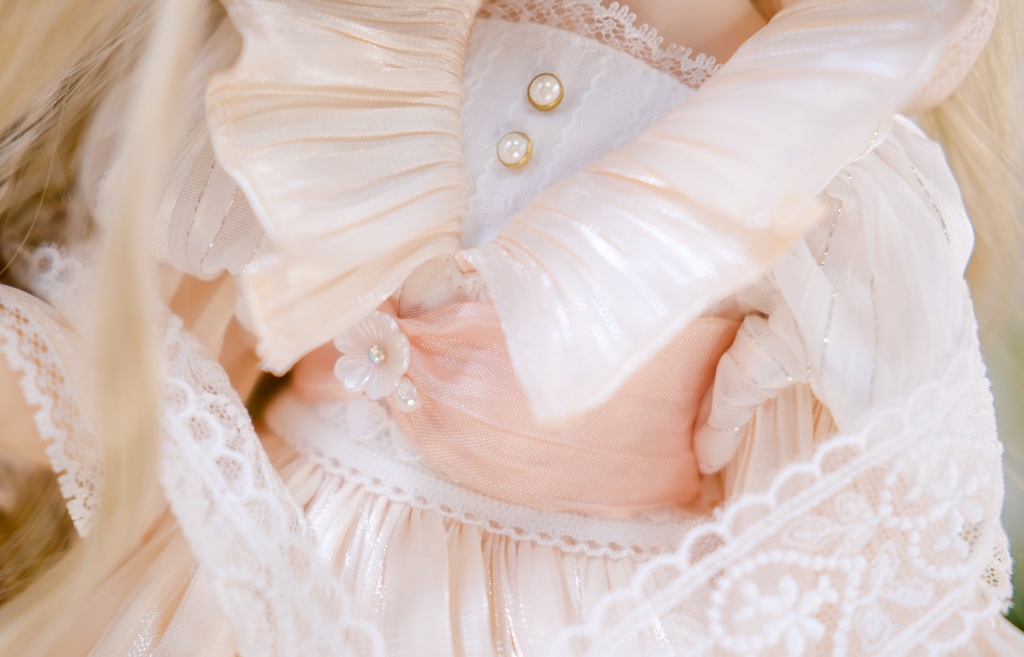 「山茶花のささやき」/~エッセンシャルver.~ MDD・SDM通用 ドール服 8点セット