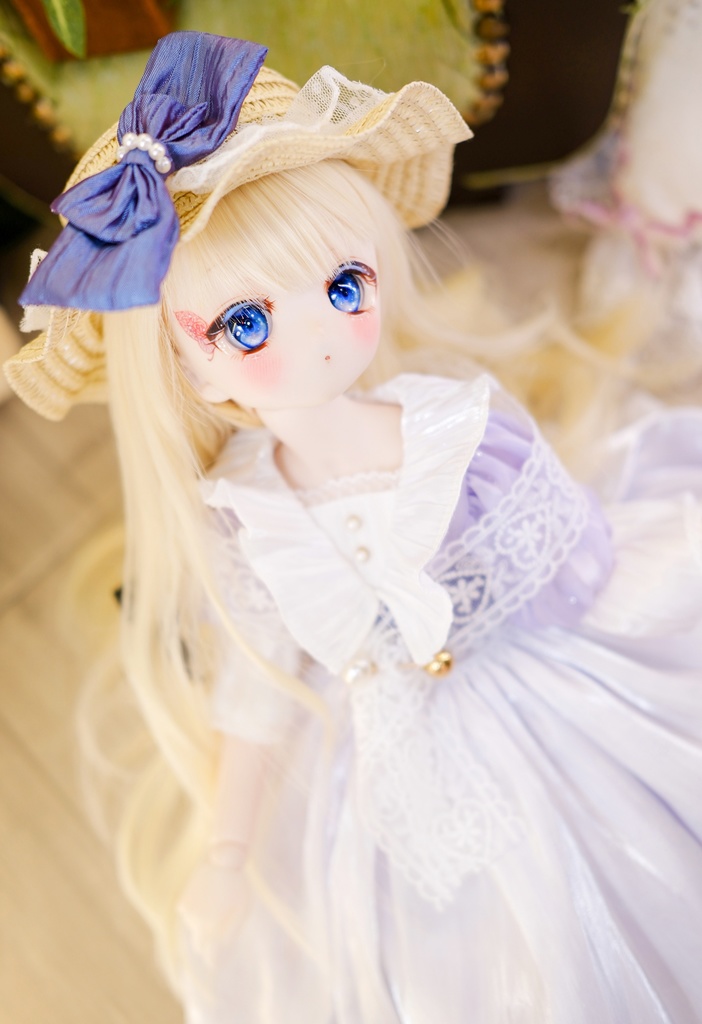 「山茶花のささやき」/~エッセンシャルver.~ MDD・SDM通用 ドール服 8点セット