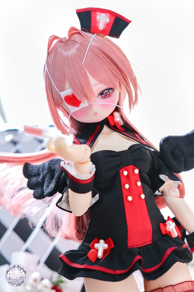 「ピュア♡領域」MDD・SDM通用 ドール服 ナース服 8点セット