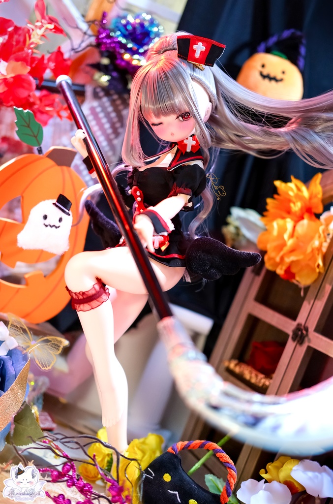 「ピュア♡領域」MDD・SDM通用 ドール服 ナース服 8点セット