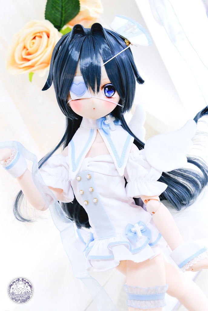 「ピュア♡領域」MDD・SDM通用 ドール服 ナース服 8点セット