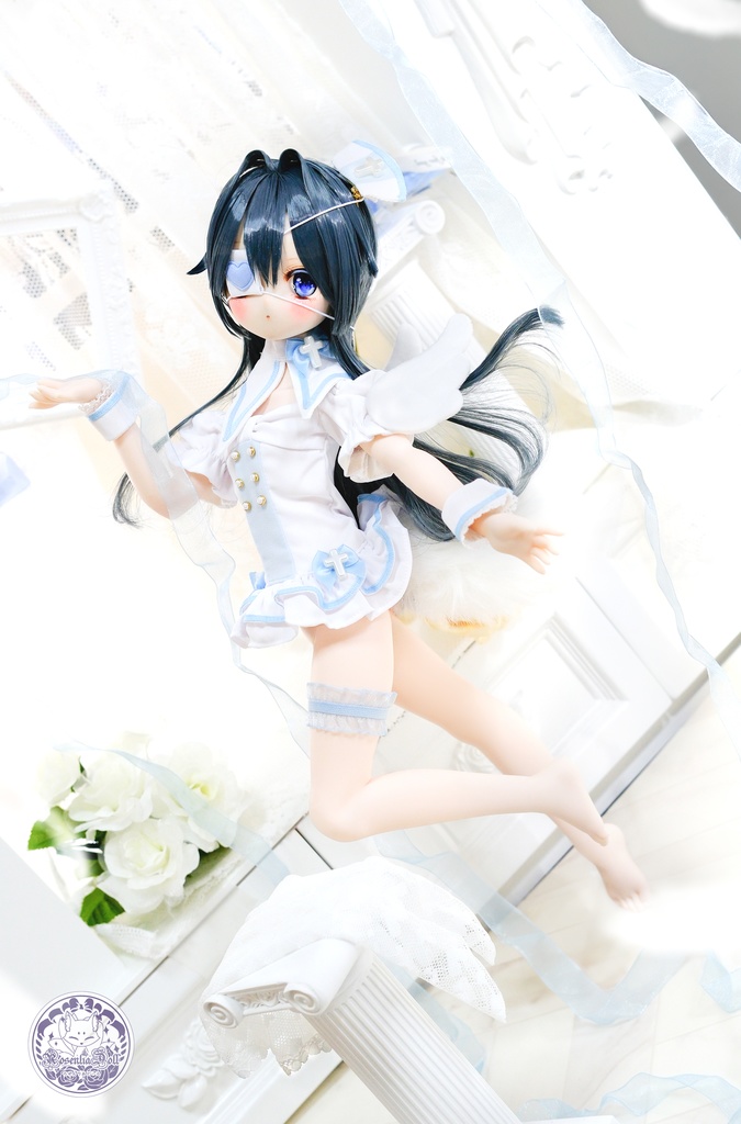 「ピュア♡領域」MDD・SDM通用 ドール服 ナース服 8点セット