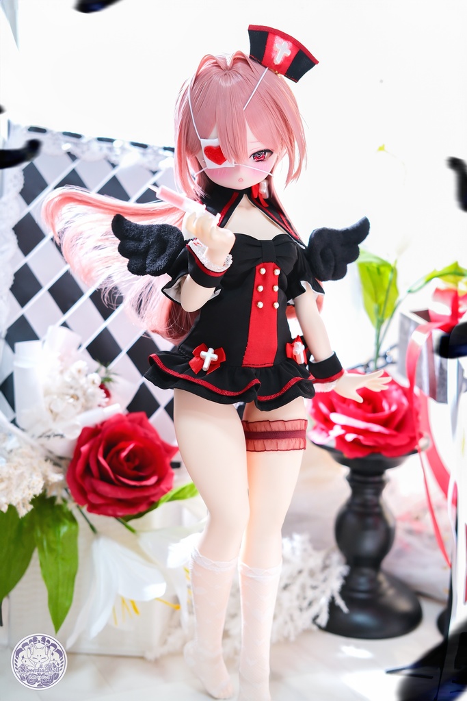 「ピュア♡領域」MDD・SDM通用 ドール服 ナース服 8点セット